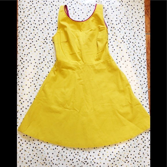 Trafuluc Zara Dresses & Skirts - Zara Trafulac Mustard Doll Short Dress Size Medium